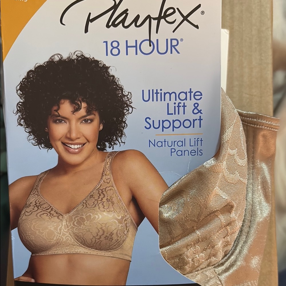 New Playtex 18 Hour Women's Bra - Tan - 36D